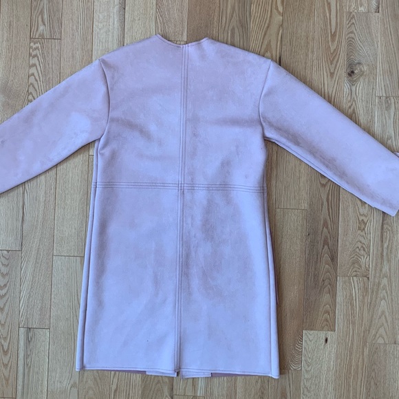 Jackie O. Blush Pink Zara Midi Coat - Picture 13 of 13